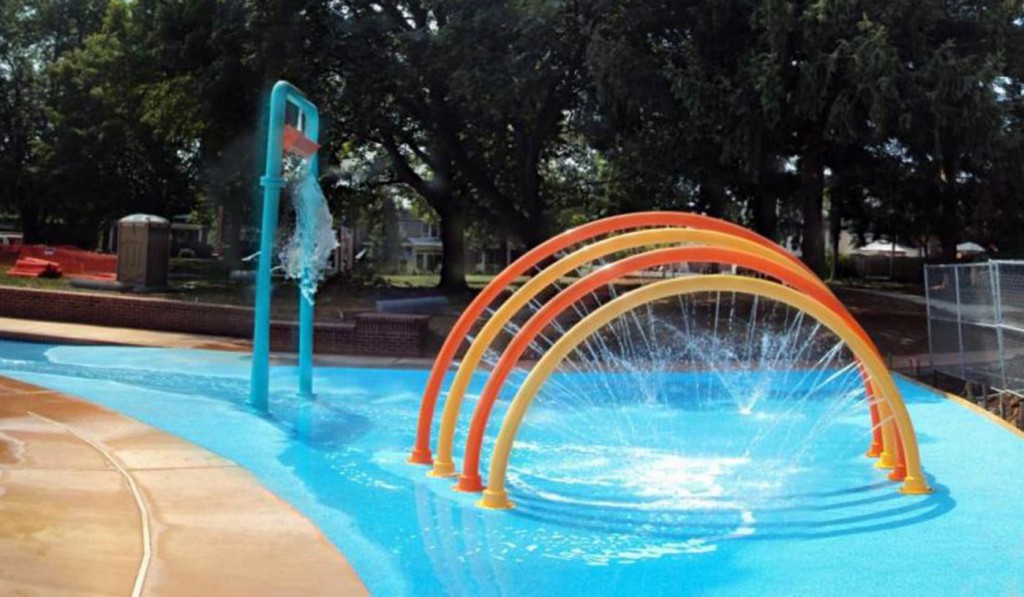 water play area