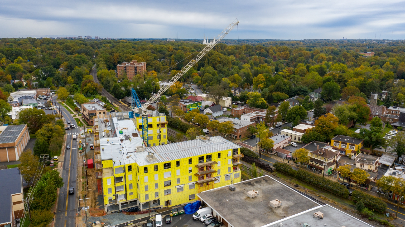 Modena Reserve at Kensington Celebrates Topping Out - Wohlsen Construction