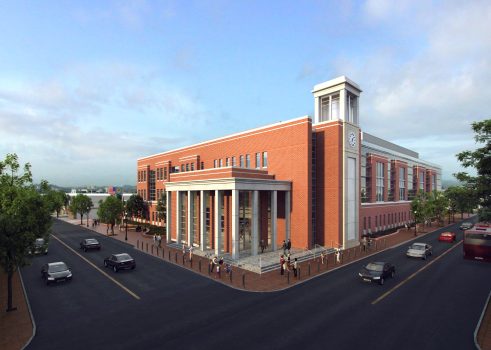 Sussex Courthouse - Perspective Rendering