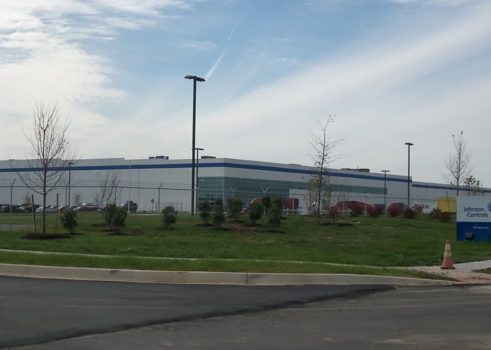 battery distribution and manufacturing center exterior