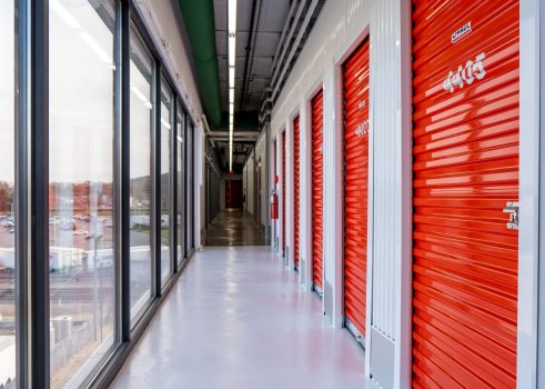 Wohlsen U-Haul Hershey storage interior hallway